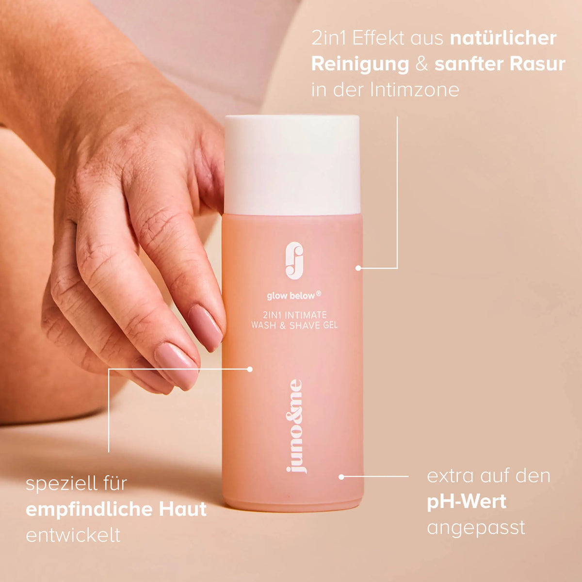 2in1 Intimate Wash & Shave Gel