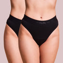 Personen tragen Periodenunterwäsche Inkontinenz-Panty-Statement-High-Waist-Ultra