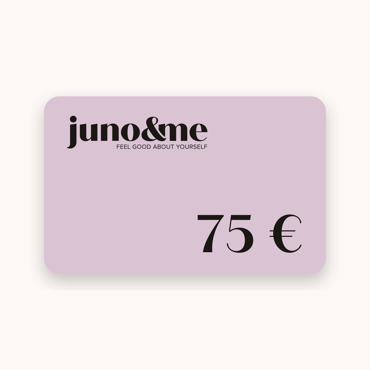 juno&me Gift Card 75 euros in lilac
