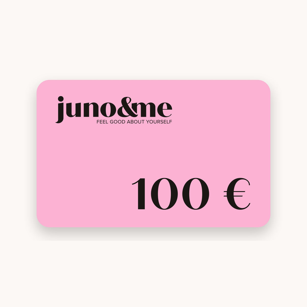 juno&me Gift Card 100 euros in pink