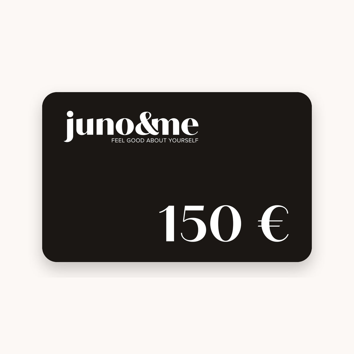 juno&me Gift Card 150 euros in black