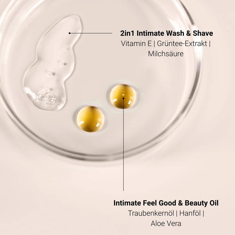 Intimate Wash & Shave Duo
