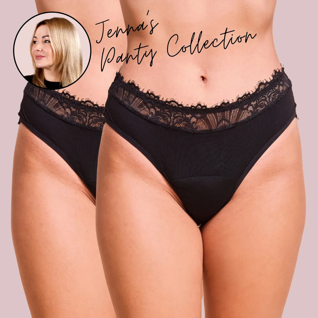 NEU Period Panty Cheeky Lace Duo 100 bold sexy