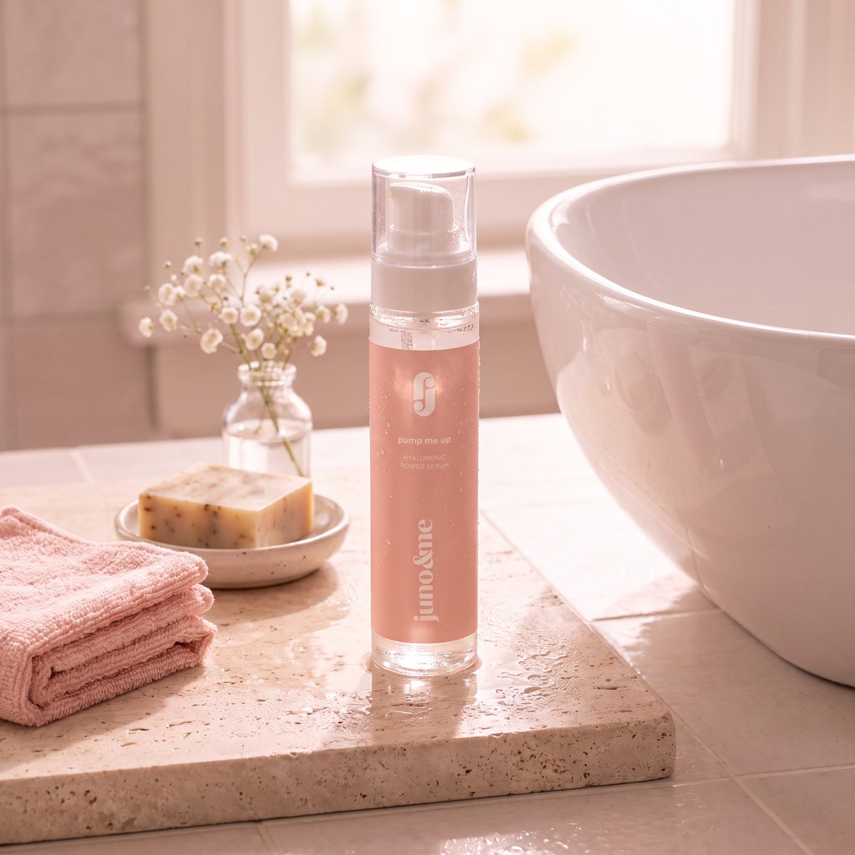 Dekolleté Serum mit Hyaluron