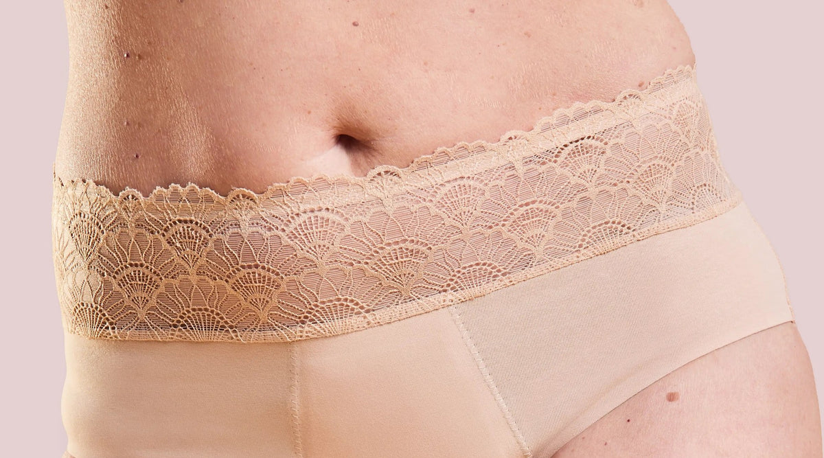 Inkontinenz Panty Medium Nude
